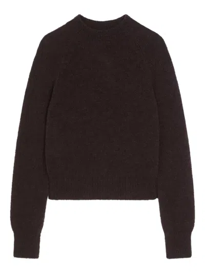 Dries Van Noten Wool Sweater In Brown