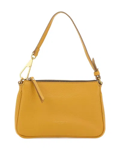 Gianni Chiarini Zip-top Grain Leather Shoulder Bag