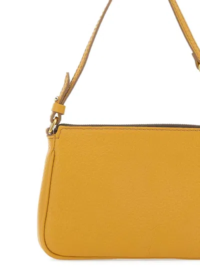 Gianni Chiarini Zip-top Grain Leather Shoulder Bag