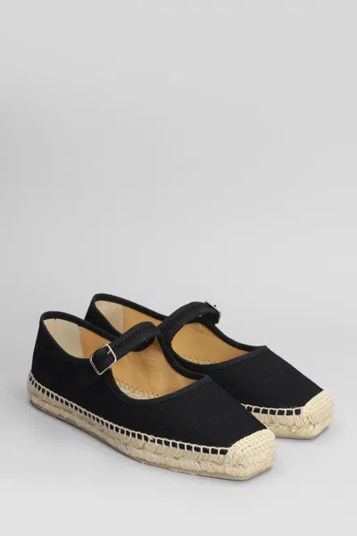Castaã±er Padua-001 Espadrilles In Black Canvas