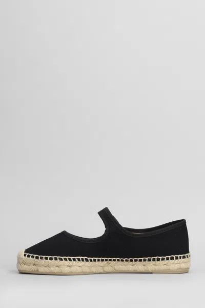 Castaã±er Padua-001 Espadrilles In Black Canvas