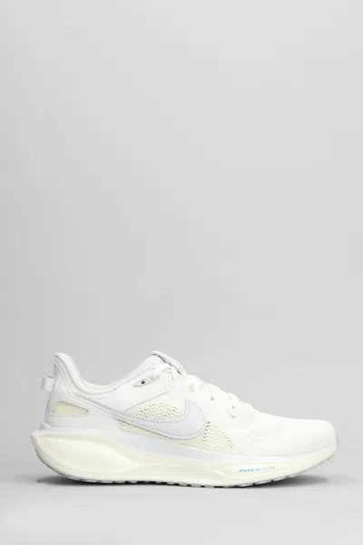 Nike Air Zoom Pegasus 41 Sneakers In White Leather And Fabric
