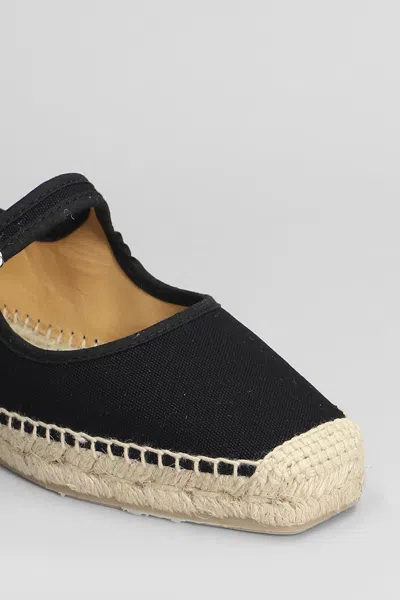 Castaã±er Padua-001 Espadrilles In Black Canvas