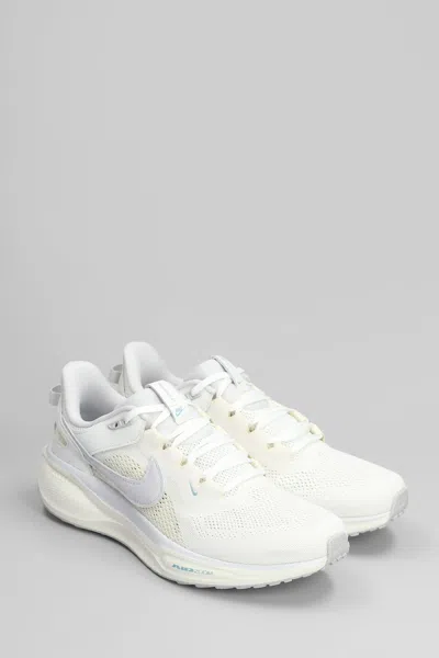 Nike Air Zoom Pegasus 41 Sneakers In White Leather And Fabric