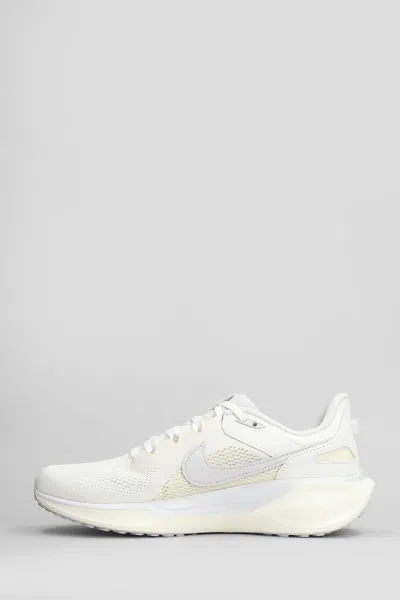 Nike Air Zoom Pegasus 41 Sneakers In White Leather And Fabric