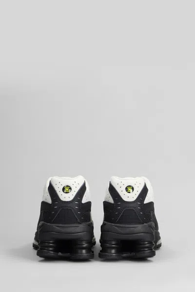 Nike Shox Ride 2 Sneakers In White Leather And Fabric In White