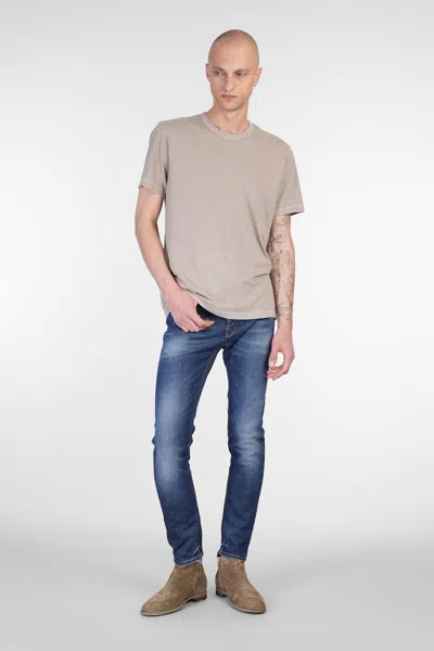 Salvatore Santoro Jeans In Blue Denim In Blue