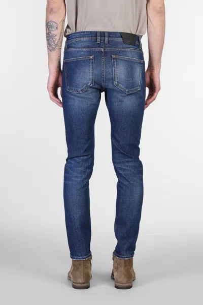 Salvatore Santoro Jeans In Blue Denim In Blue