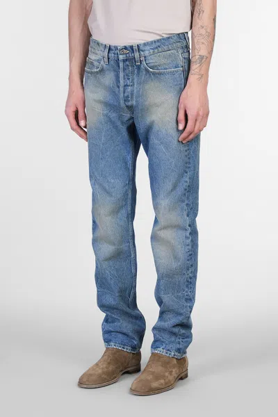 Salvatore Santoro Jeans In Blue Denim In Blue