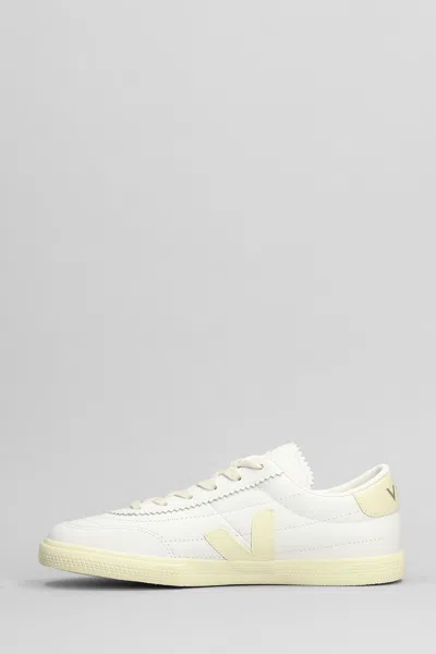 Veja 'panenka' White Sneaker With Logo On The Side And Contrasting Heel