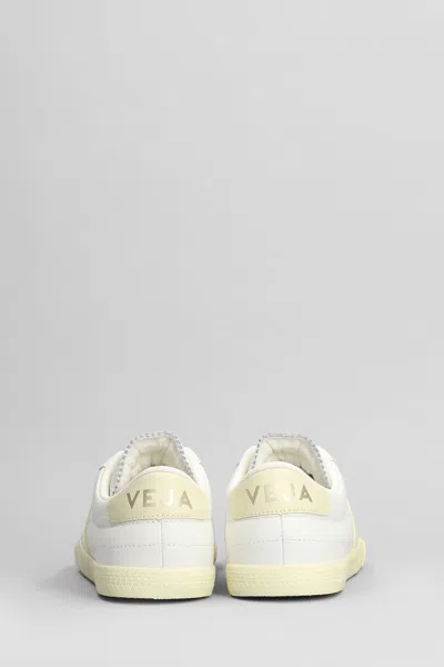 Veja 'panenka' White Sneaker With Logo On The Side And Contrasting Heel
