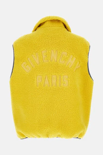 Givenchy Sleeveless Fleece In Yellow