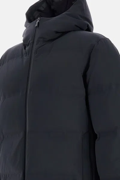 Herno Down Jacket With Hood And Quilted Pattern