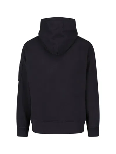 C.p. Company C. P. Company Cotton Jersey Hoodie In Blue