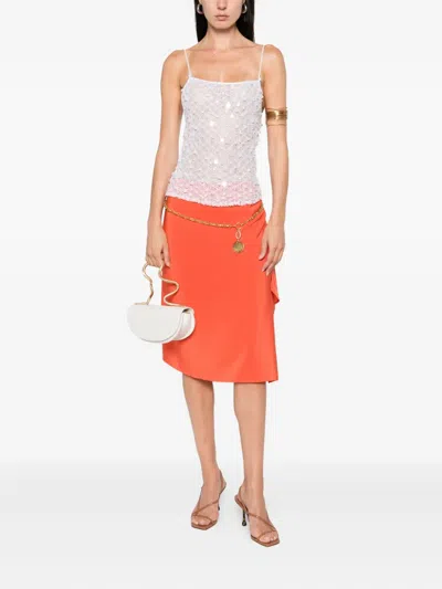 Roberta Einer Cami Top In White