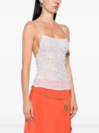 Roberta Einer Cami Top In White