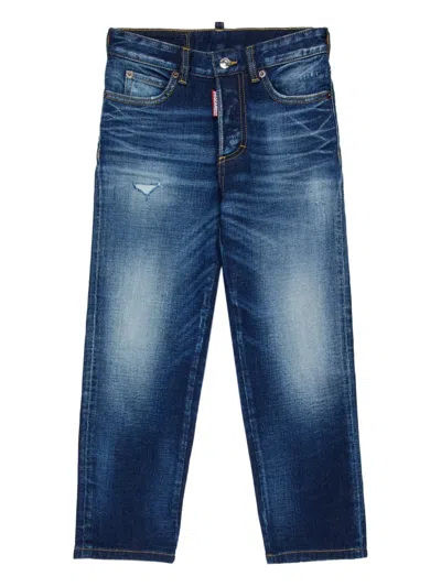 Dsquared2 Straight-leg Jeans In Blue