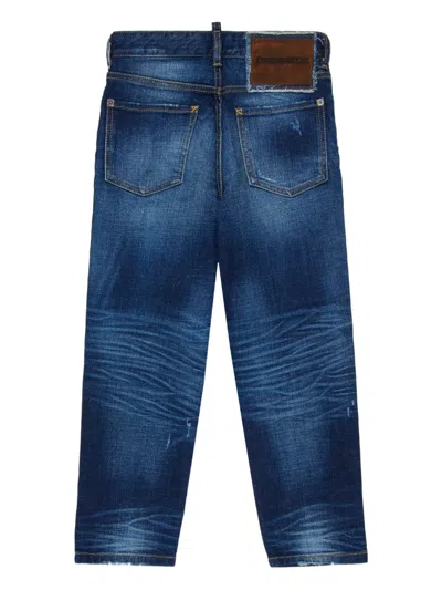 Dsquared2 Straight-leg Jeans In Blue
