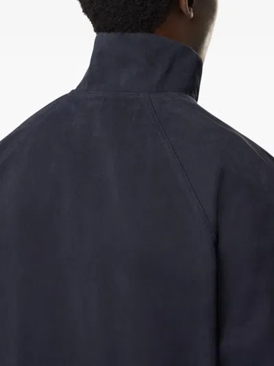 Stone Island Oversized-fit Track Jacket With Zip Pockets In Black