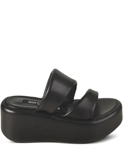 Sergio Rossi Double-strap Platform Sandals