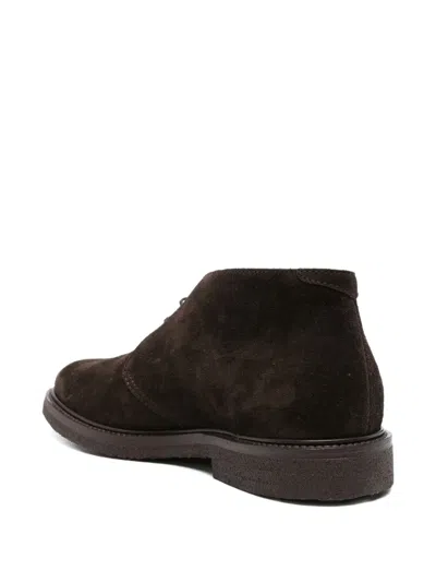Henderson Baracco Suede Lace-up Boots