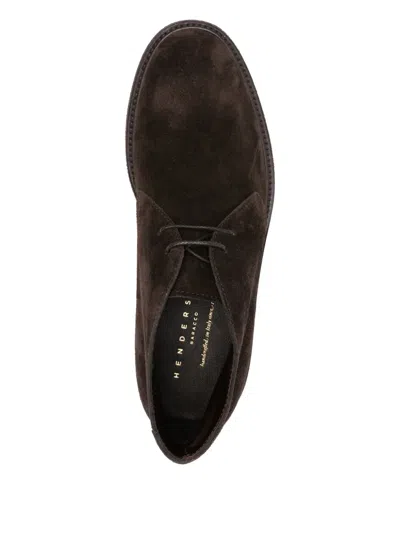 Henderson Baracco Suede Lace-up Boots