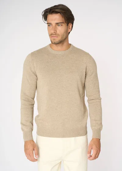 Malo Cashmere Crewneck In Neutral