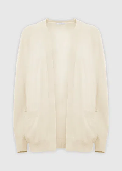 Malo Cashmere Cardigan In Neutral