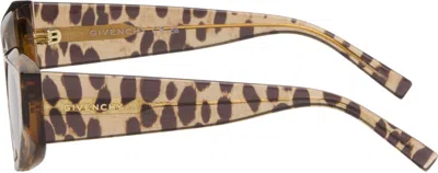 Givenchy Brown Gv Day Cat-eye Sunglasses