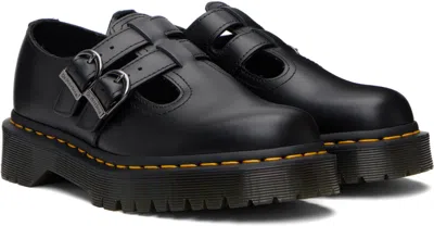 Dr. Martens' Black 8065 Ii Bex Platform Mary Jane Loafers