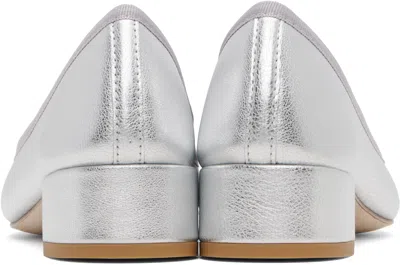 Repetto Silver Camille Heels
