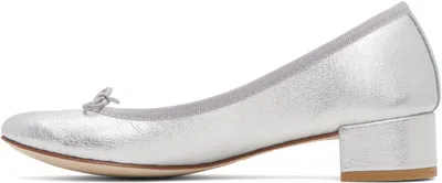 Repetto Silver Camille Heels