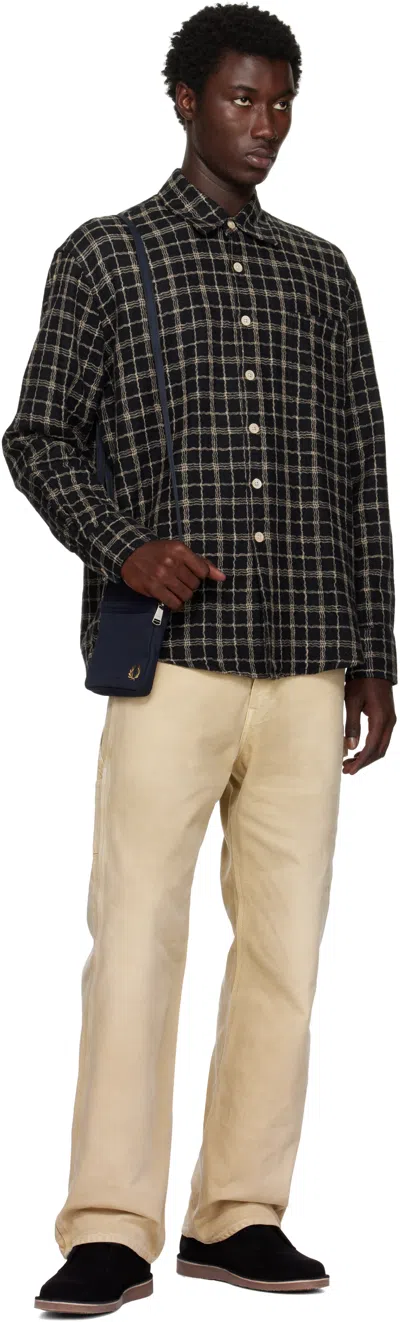 Fred Perry Navy Brentham Nylon Side Bag