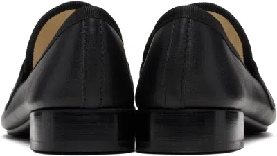 Repetto Black Michael Sole Rubber Loafers In Black