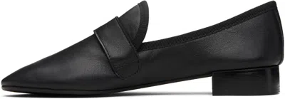 Repetto Black Michael Sole Rubber Loafers In Black