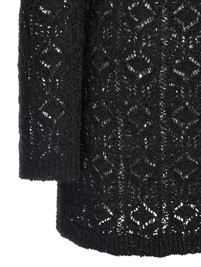 Loulou Studio Evan Dress In Cotton And Silk In Black