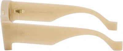 Loewe Beige Front Lenses Cateye Sunglasses