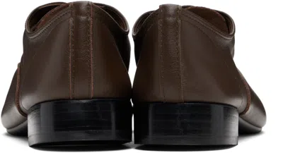 Repetto Brown Zizi Rubber-sole Oxfords