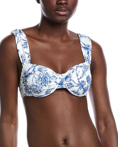 Hutch Gilly Bikini Top In Blue