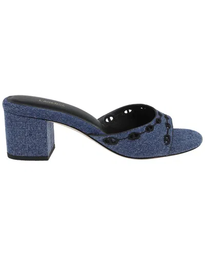 L Agence L'agence Camille Suede Heeled Sandal