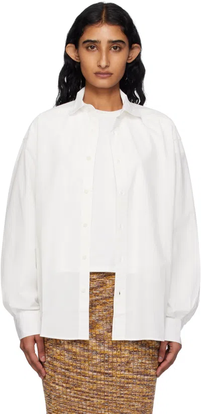 Baserange White Claude Shirt