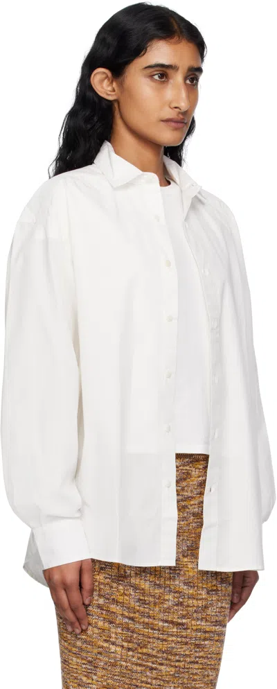 Baserange White Claude Shirt