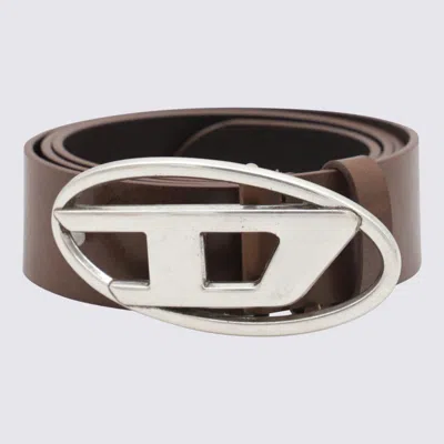 Diesel Brown Leather Belt