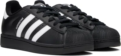 Adidas Originals Mens Adidas Superstar Ii Pony-hair Leather Low-top Trainers