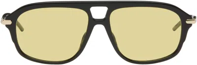 Givenchy Black Gv One Aviator Sunglasses
