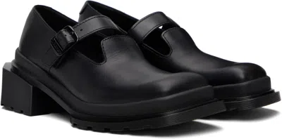 Dr. Martens' Black Maybole Square Toe Mary Jane Heels