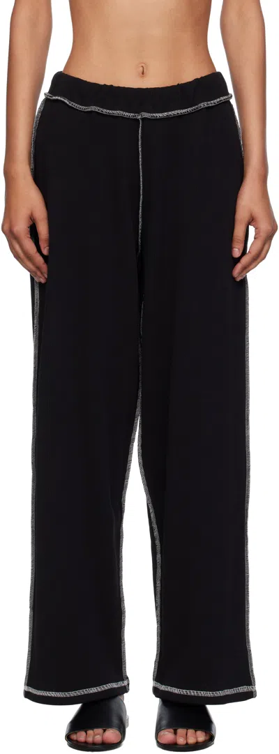 Baserange Black Camer Lounge Pants