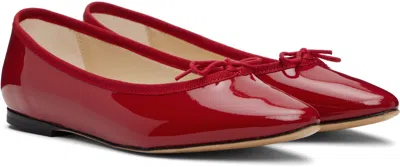 Repetto Red Cendrillon Pointed-toe Ballerina Flats