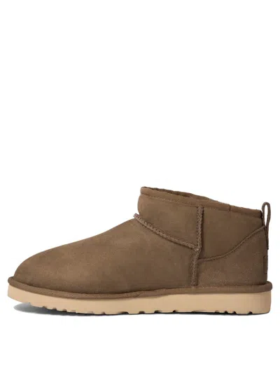 Ugg Classic Ultra Mini Hickory Boot In Brown