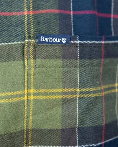Barbour Camicia Fortrose Classic Tartan In Green